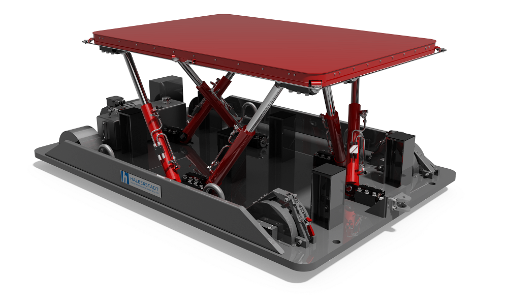 Halberstadt Rail 6-Achsen Montagewagen