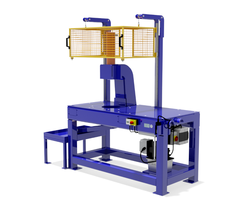 Halberstadt Rail Radsatzlagerpresse